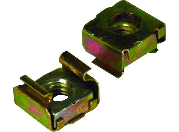 Caymon Racknuts / Rackmutter, 100stk Passer 2.0mm-3.5mm platetykkelse,100stk